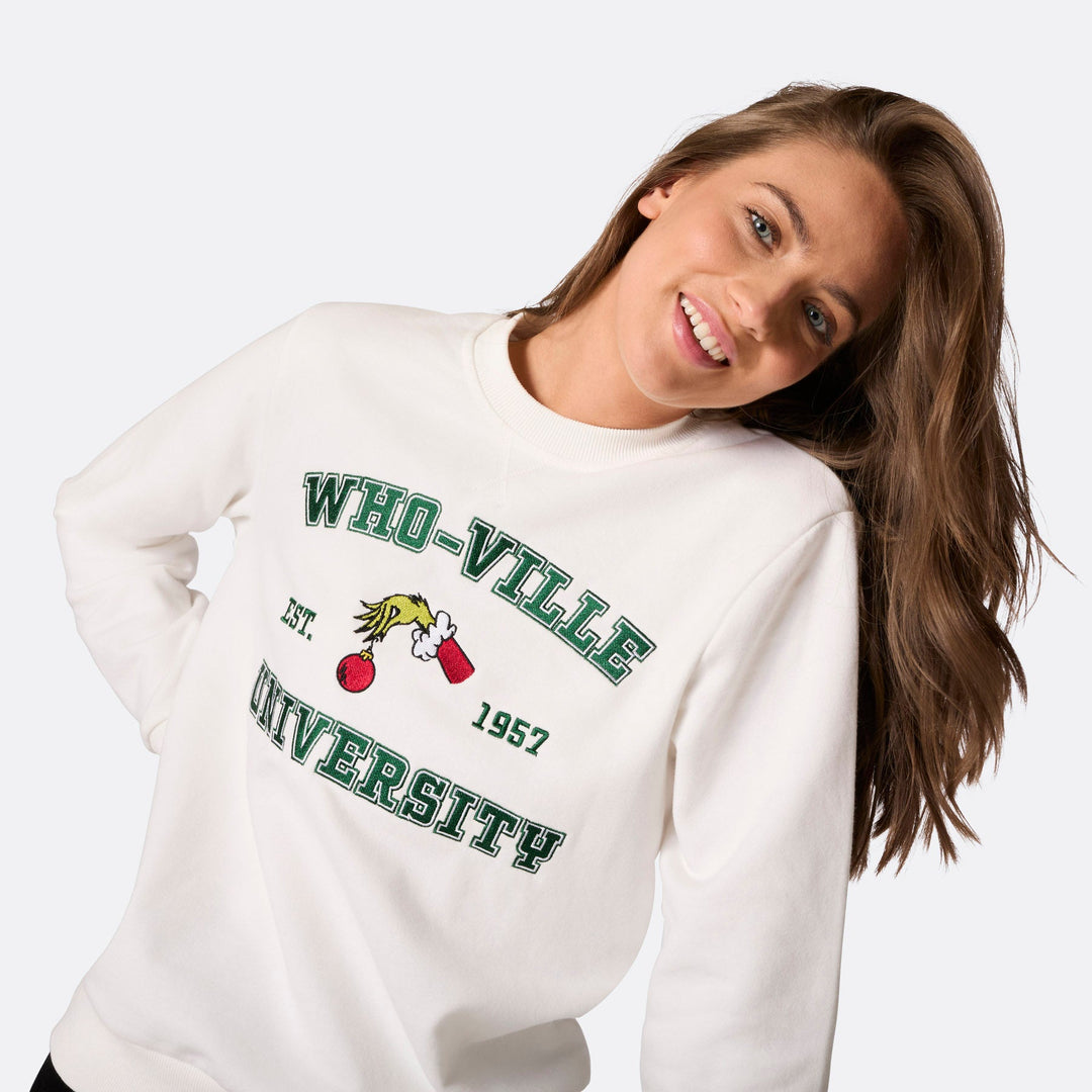 Women's Who-Ville University Christmas Sweatshirt