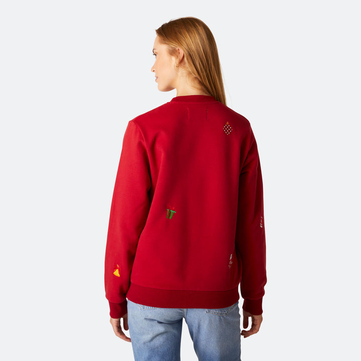 Women's Red Christmas Sweatshirt