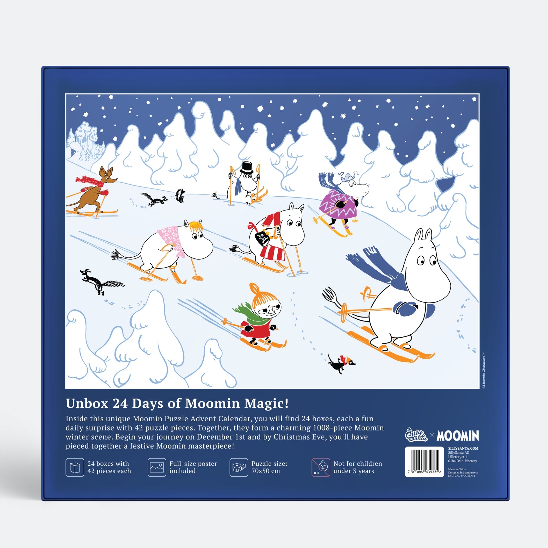 Moomin Puzzle Advent Calendar - 1st Edition - Europe's