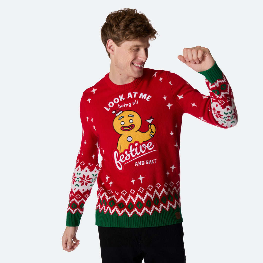 Men's Festive Christmas Sweater