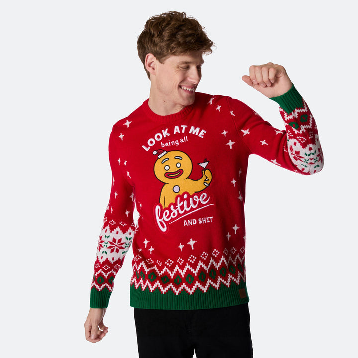 Men's Festive Christmas Sweater