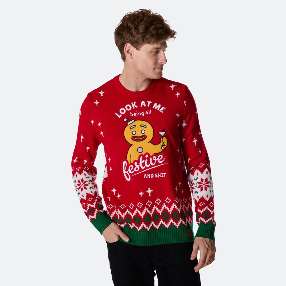 Men's Festive Christmas Sweater