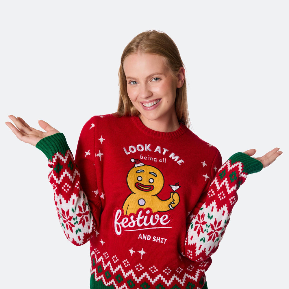 Women's Festive Christmas Sweater