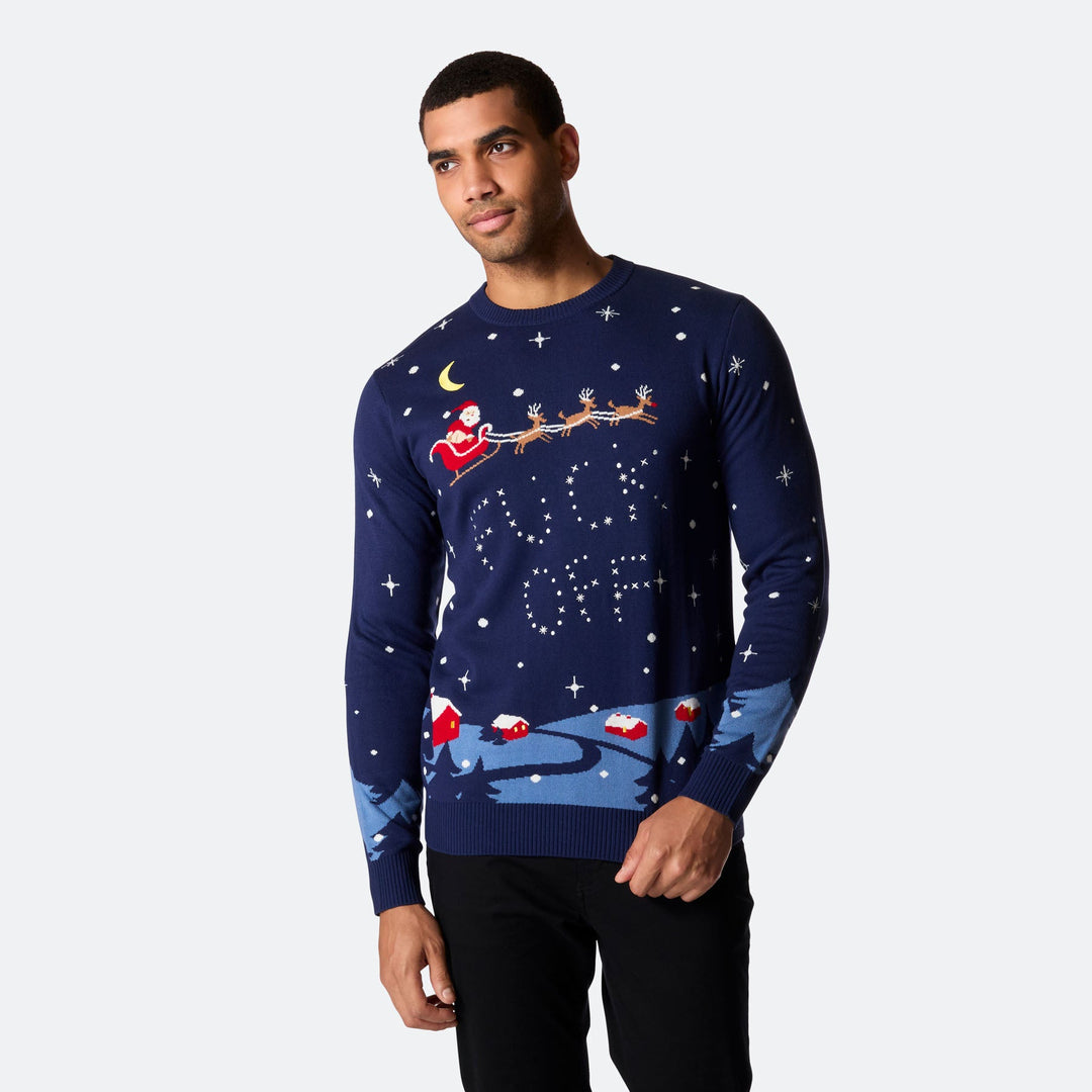 Men's Fuck Off Christmas Sweater