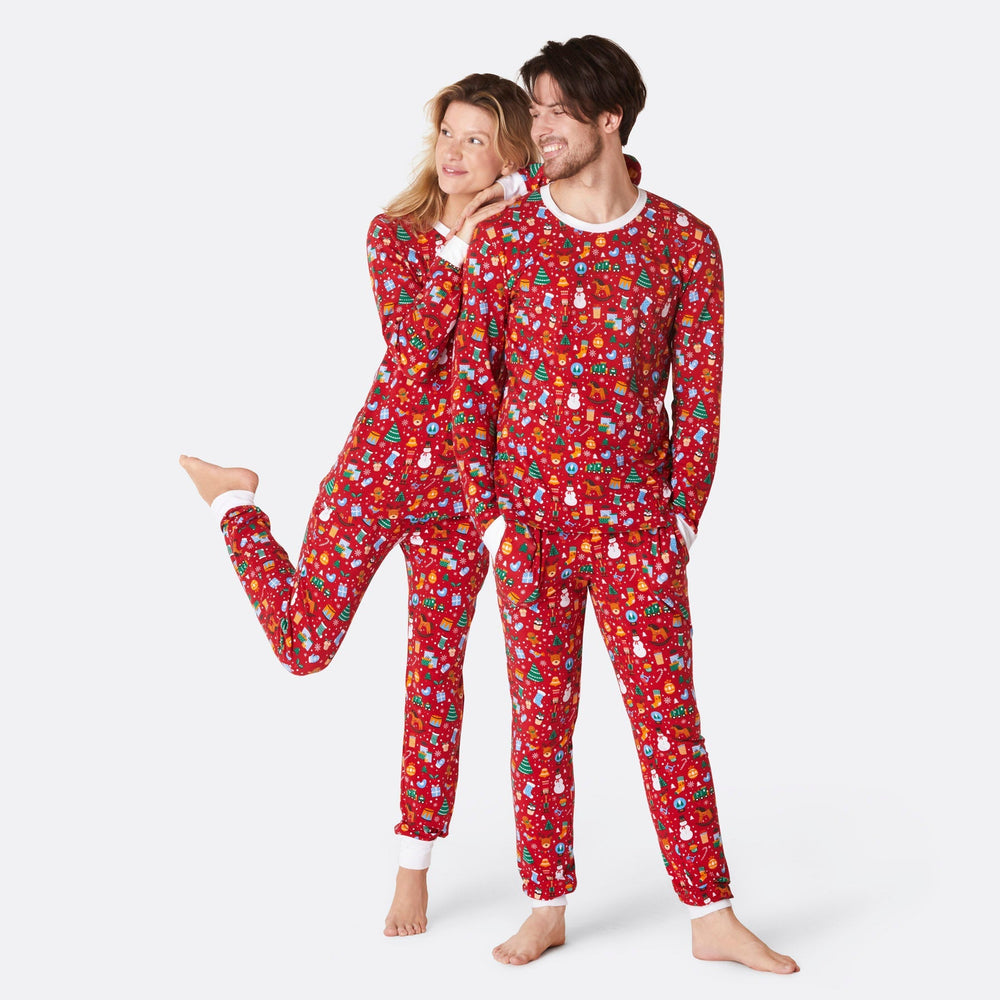 Matching Family Christmas Pyjamas - Red Christmas Dream