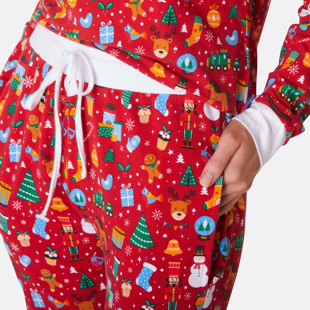 Matching Family Christmas Pyjamas - Red Christmas Dream