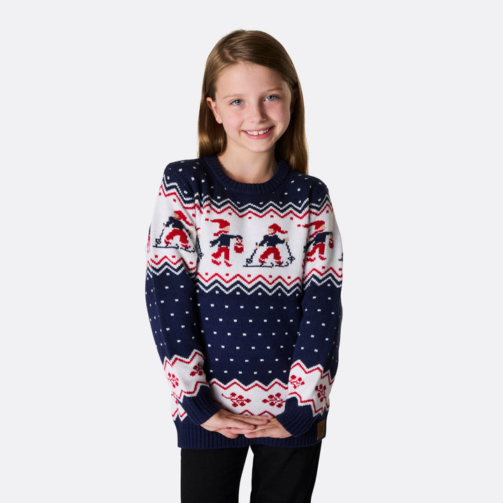 Christmas Scenery Matching Family Christmas Sweaters
