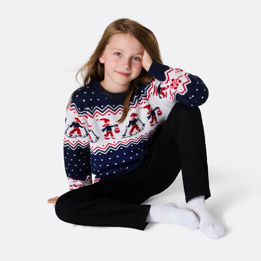 Christmas Scenery Matching Family Christmas Sweaters