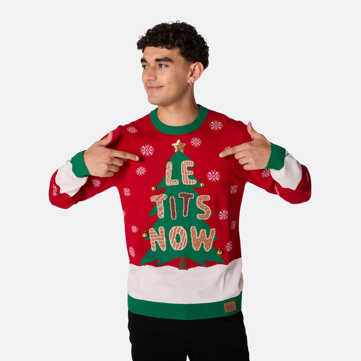 Men's Let It Snow Christmas Sweater