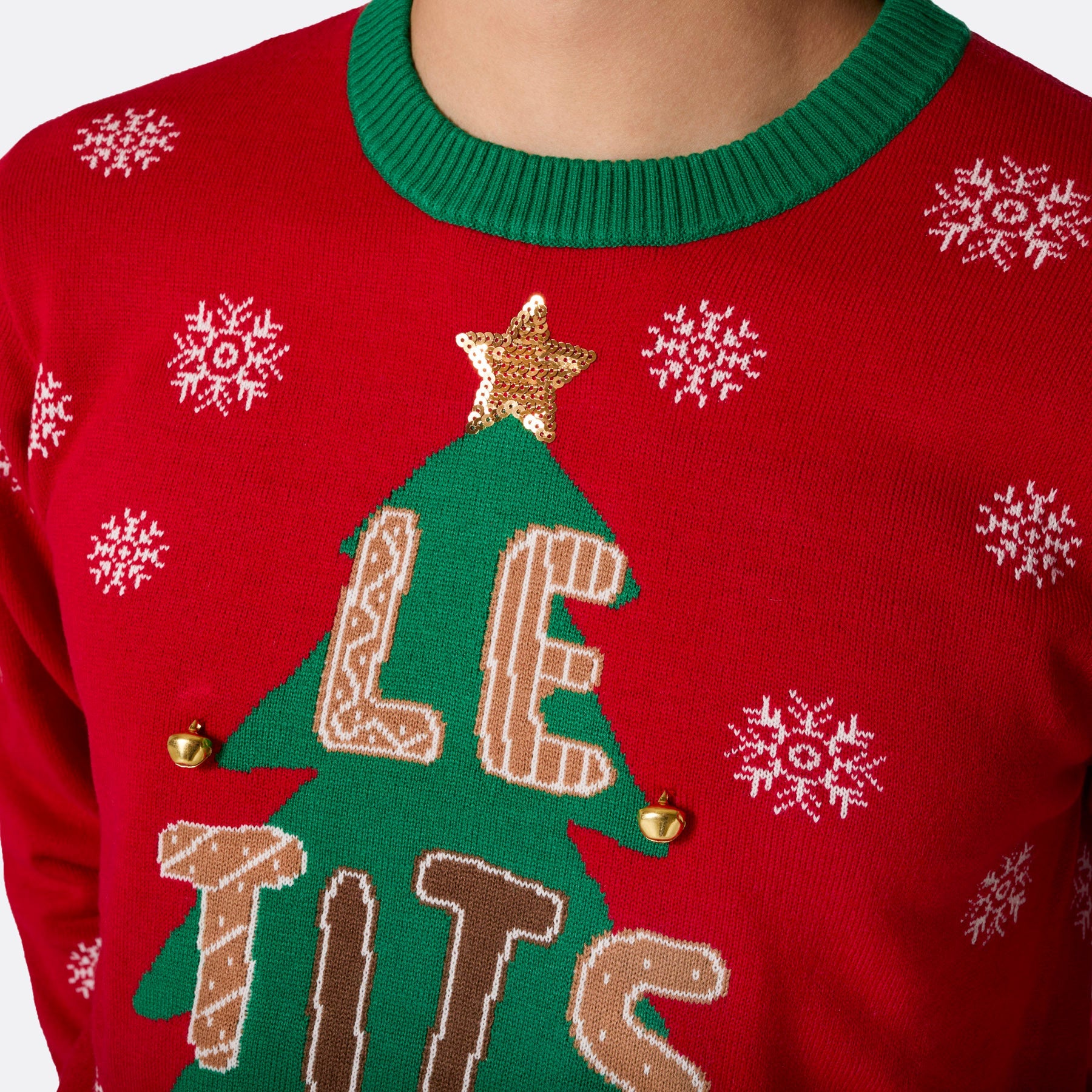 Men's Let It Snow Christmas Sweater – SillySanta.com
