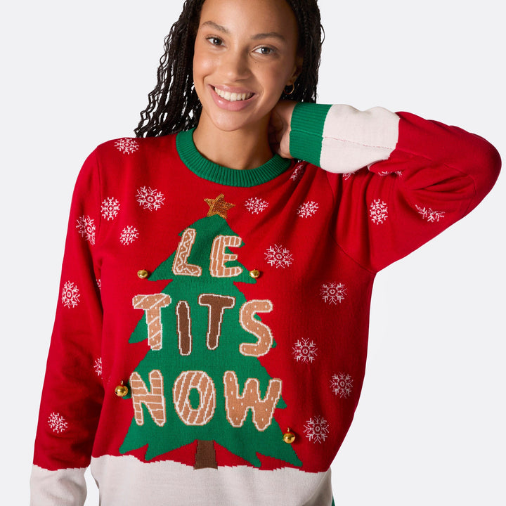 Women's Let It Snow Christmas Sweater