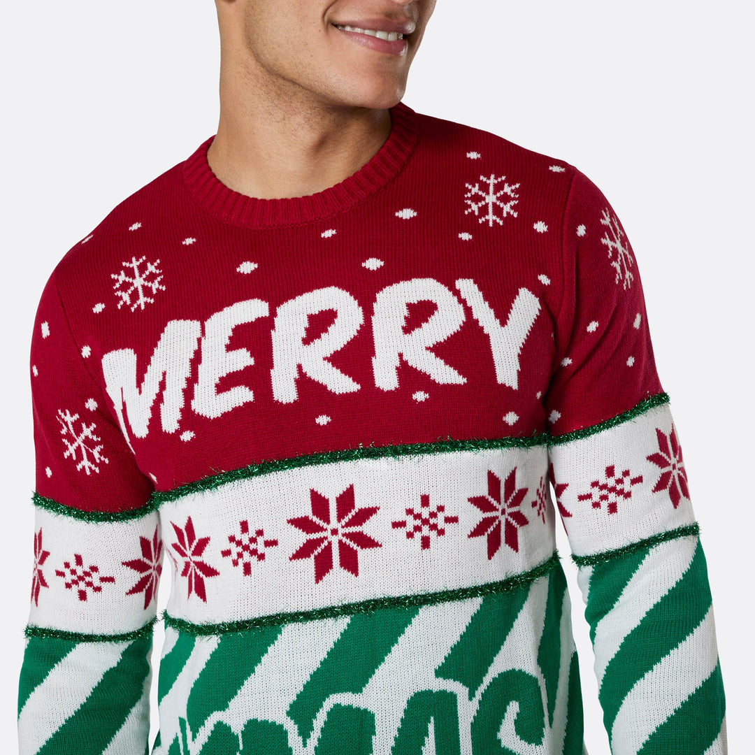 Merry Xmas Matching Family Christmas Sweaters