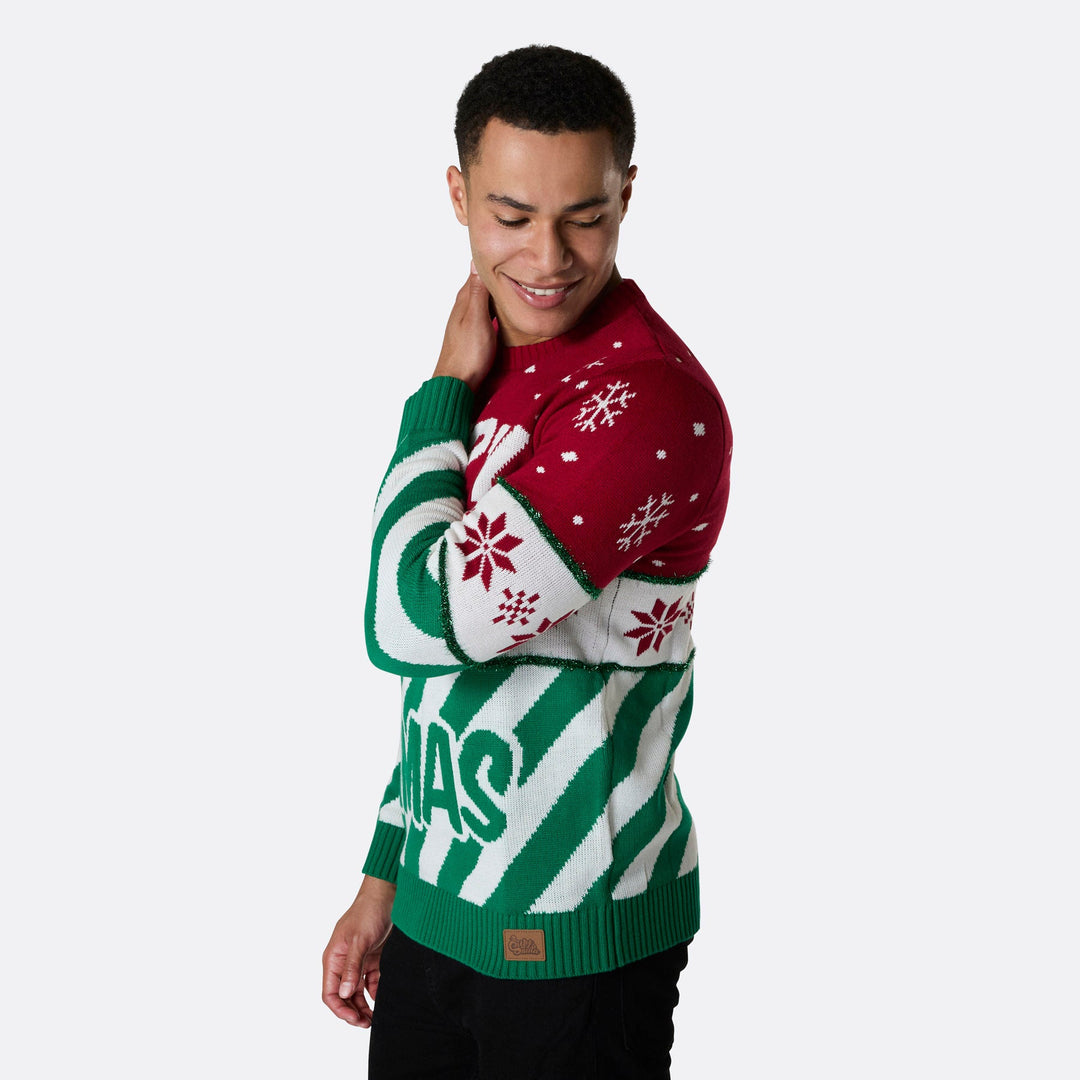 Merry Xmas Matching Family Christmas Sweaters