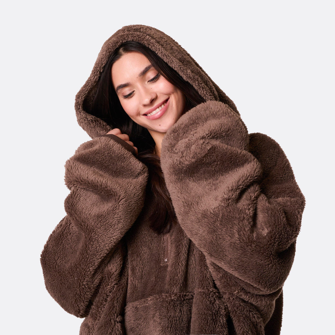 Brown Teddy HappyHoodie