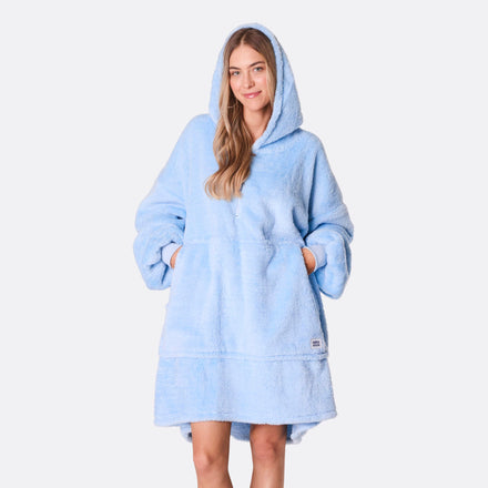 Blue Teddy HappyHoodie