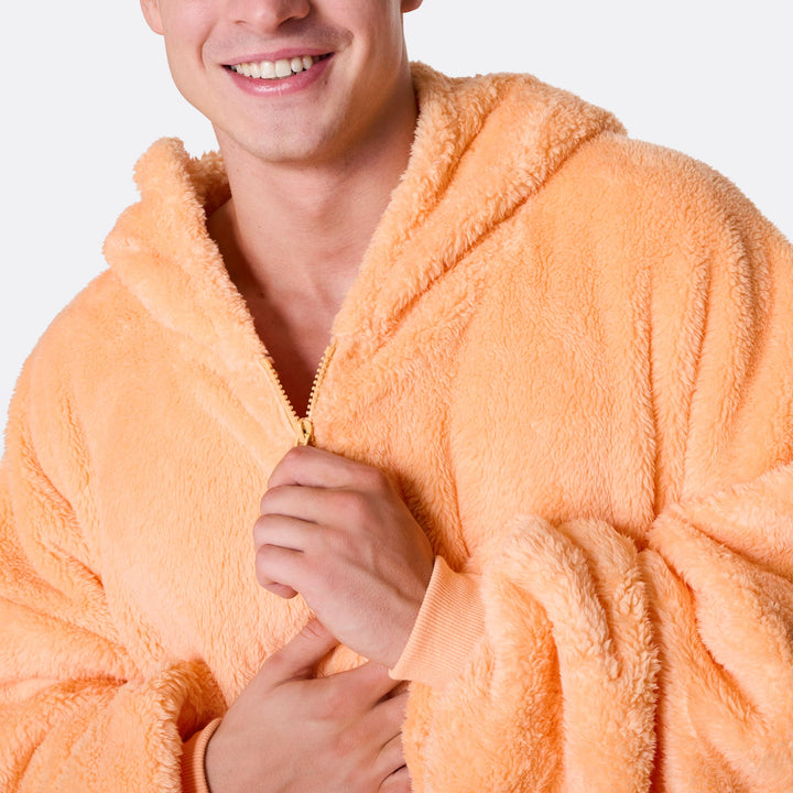 Peachy Teddy HappyHoodie