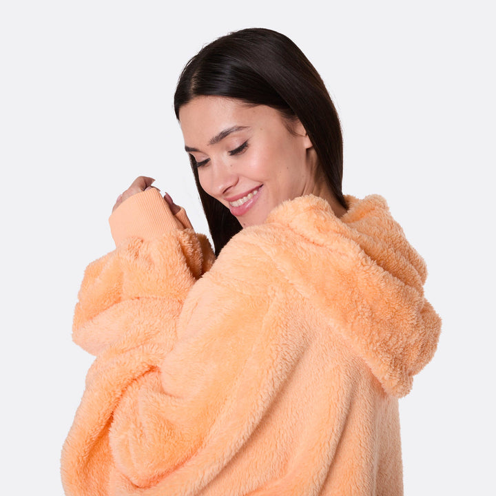 Peachy Teddy HappyHoodie