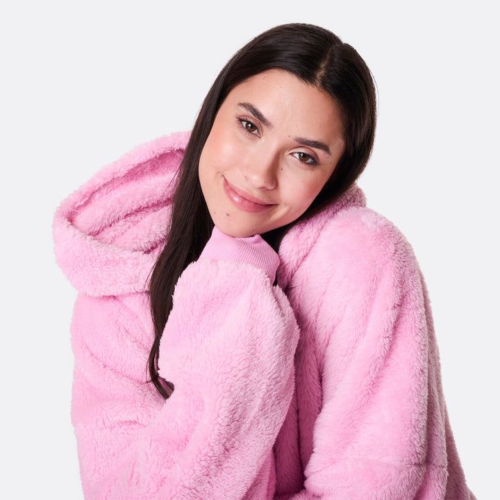 Pink Teddy HappyHoodie