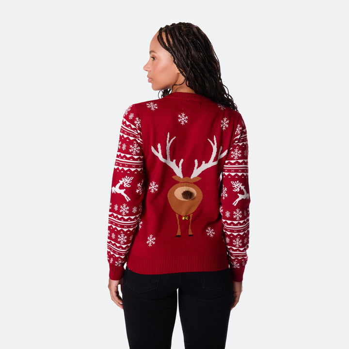 Women's Make it Rein Christmas Sweater