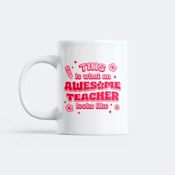 mug-tastic This is What an Awesome Teacher Looks Like - Caffè di mug-tastic This is What an Awesome Teacher Looks Like - Caffè di
