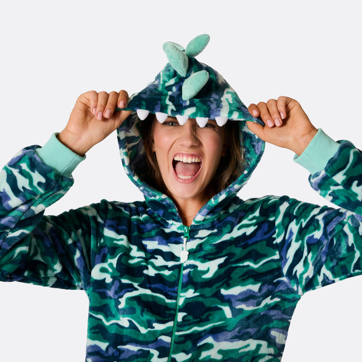 Women's Dinosaur Onesie