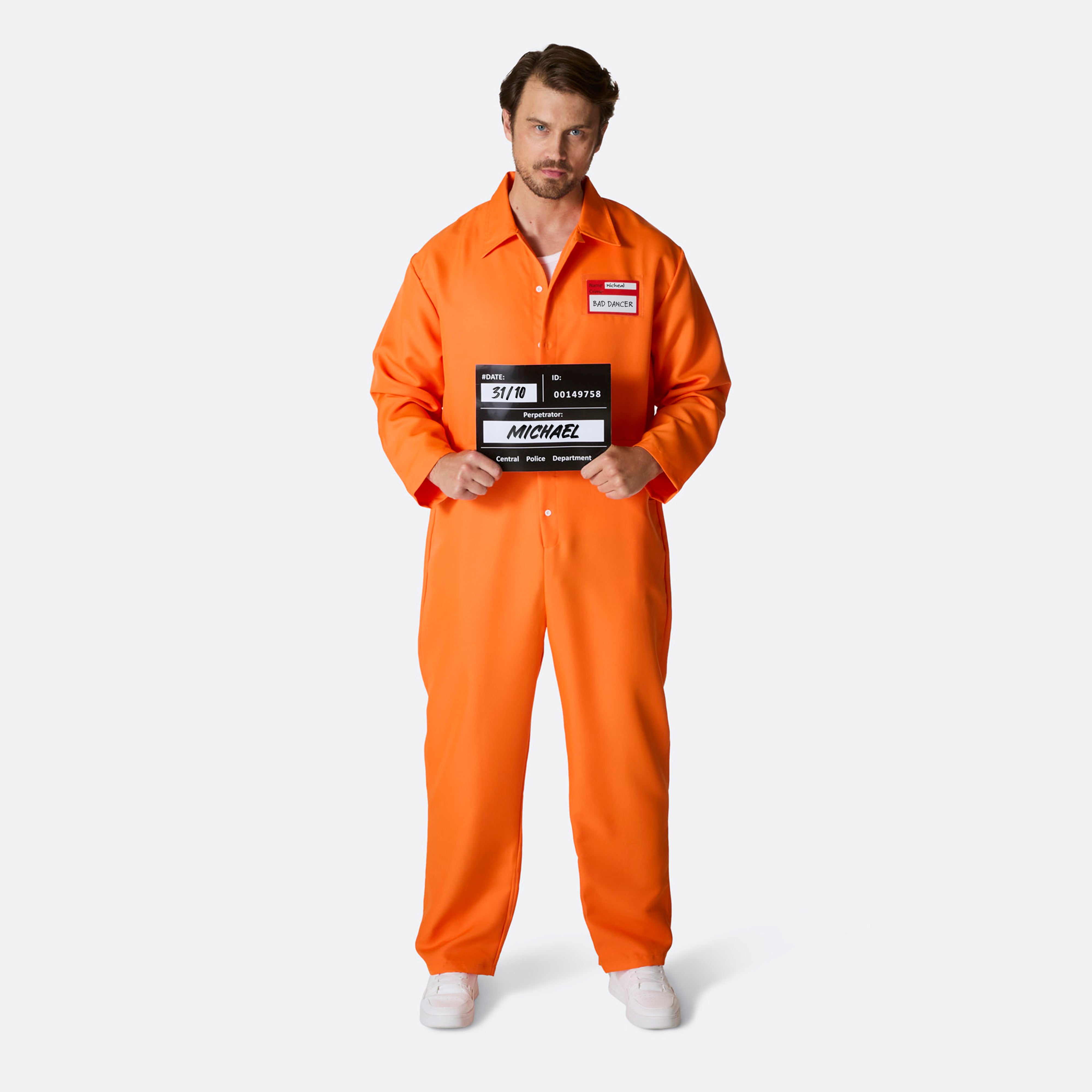 Men's Prisoner Onesie – SillySanta.com