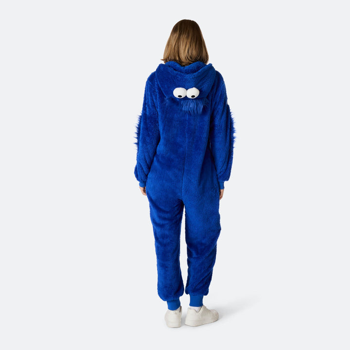 Women's Blue Monster Onesie