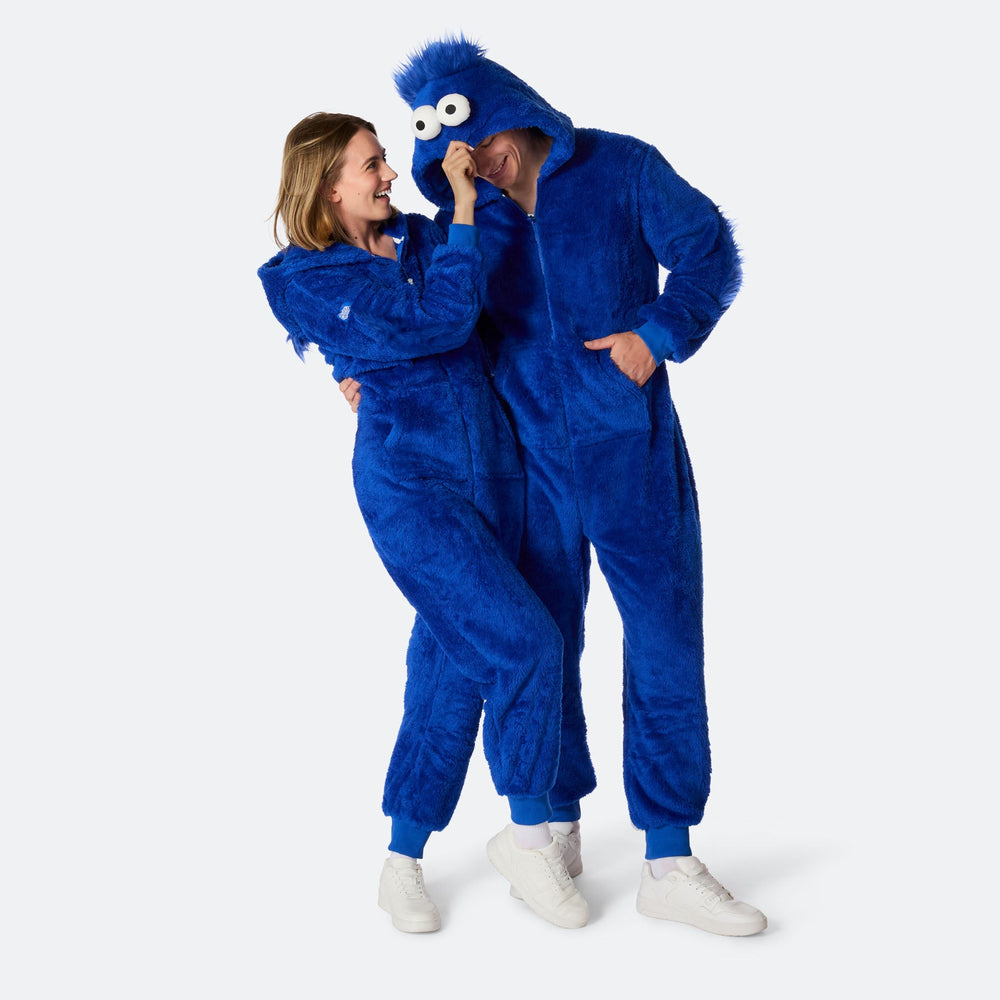 Women's Blue Monster Onesie