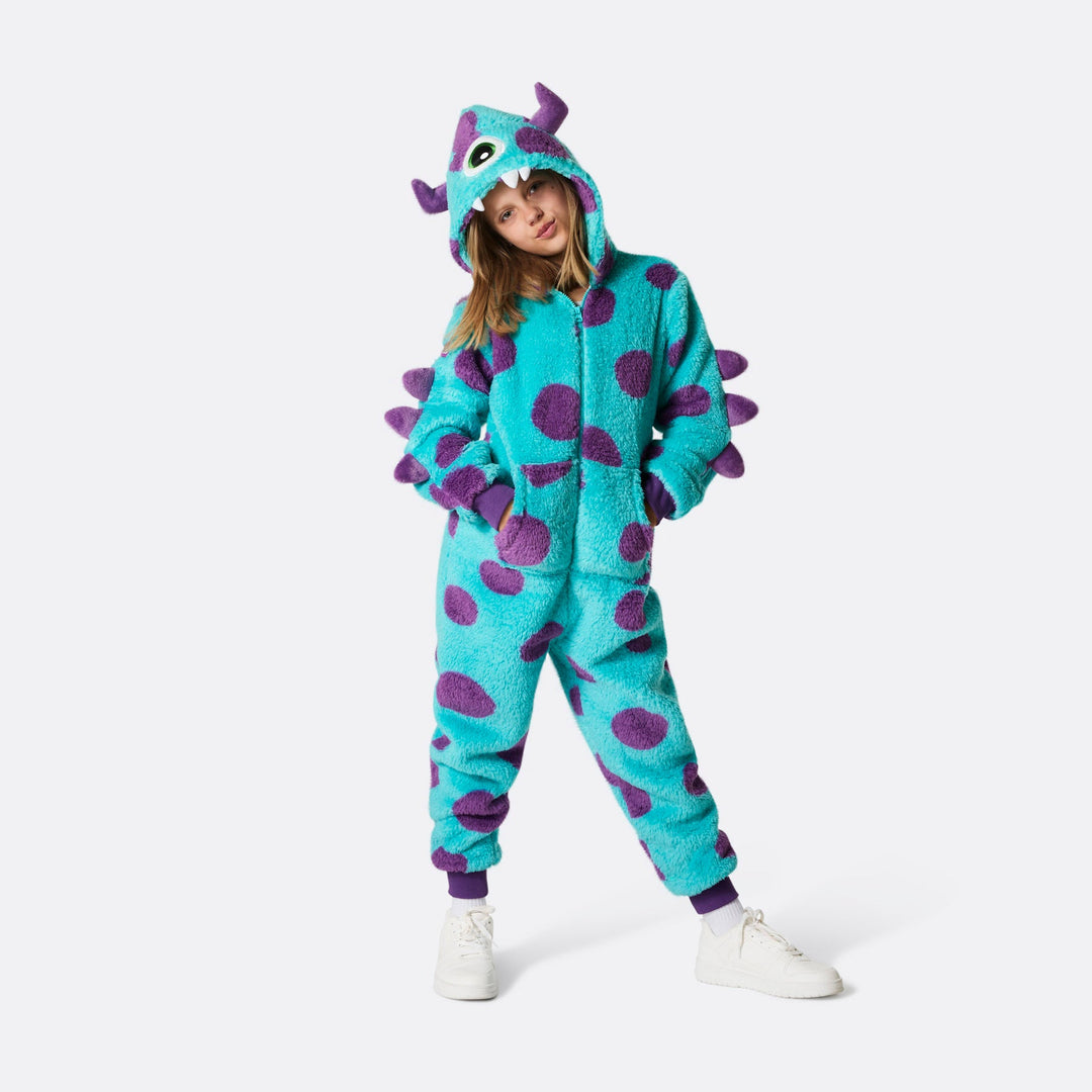 monsters inc onesie sully Kids' Monster Onesie – SillySanta.com