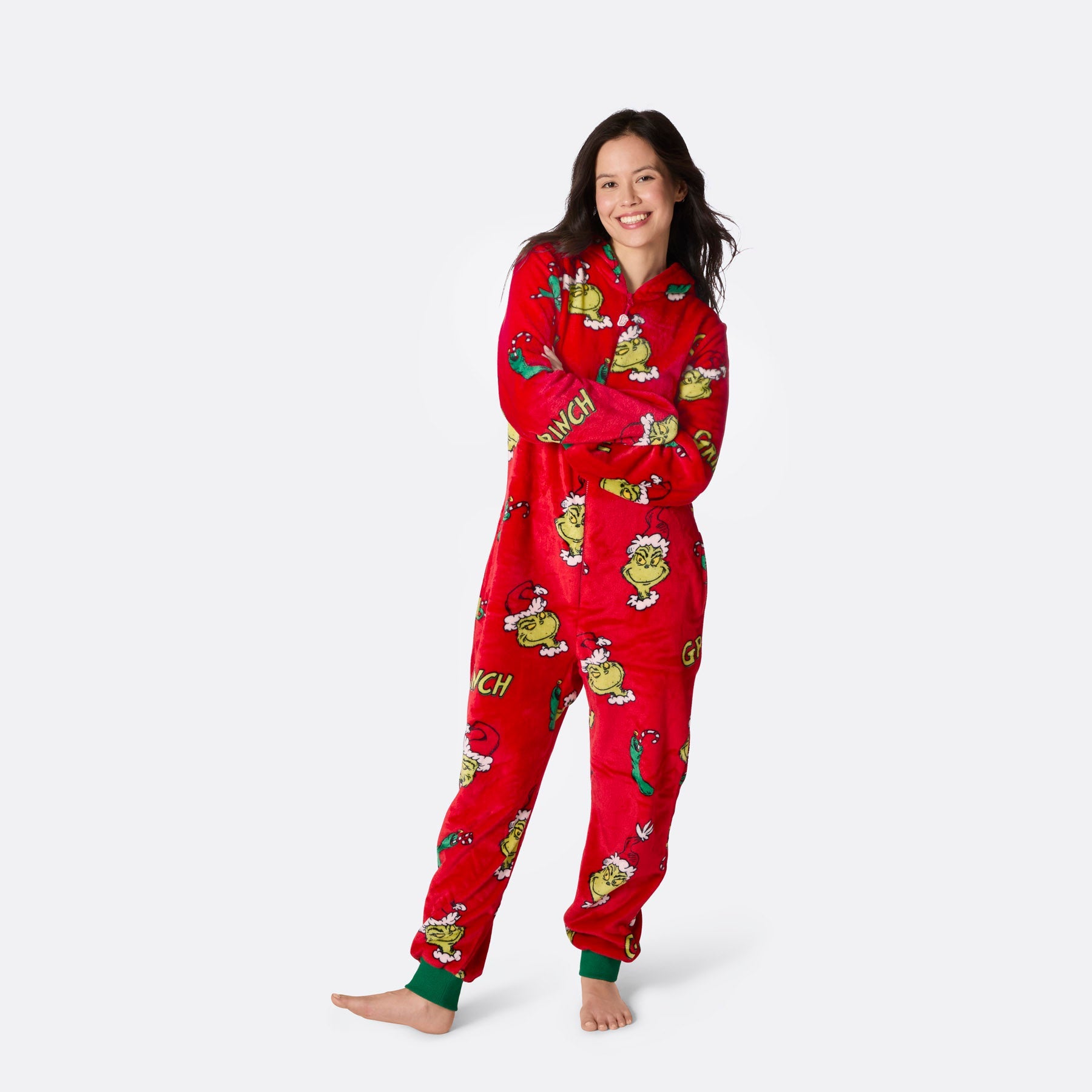 Women's grinch onesie sale