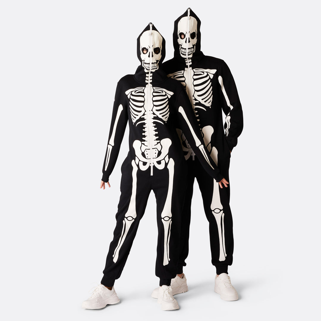 Womens Skeleton Halloween Onesie