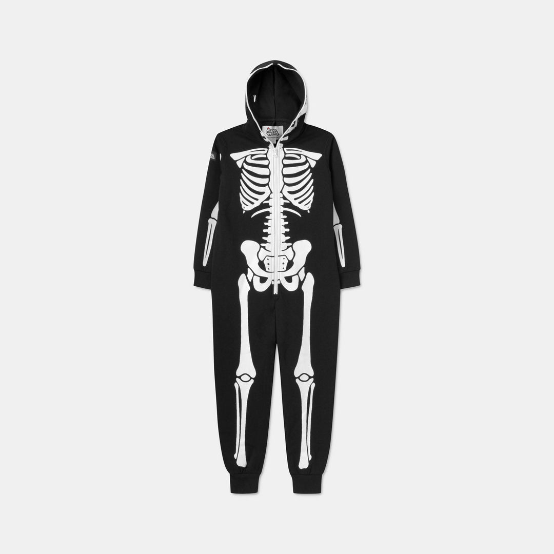 Kids' Skeleton Halloween Onesie