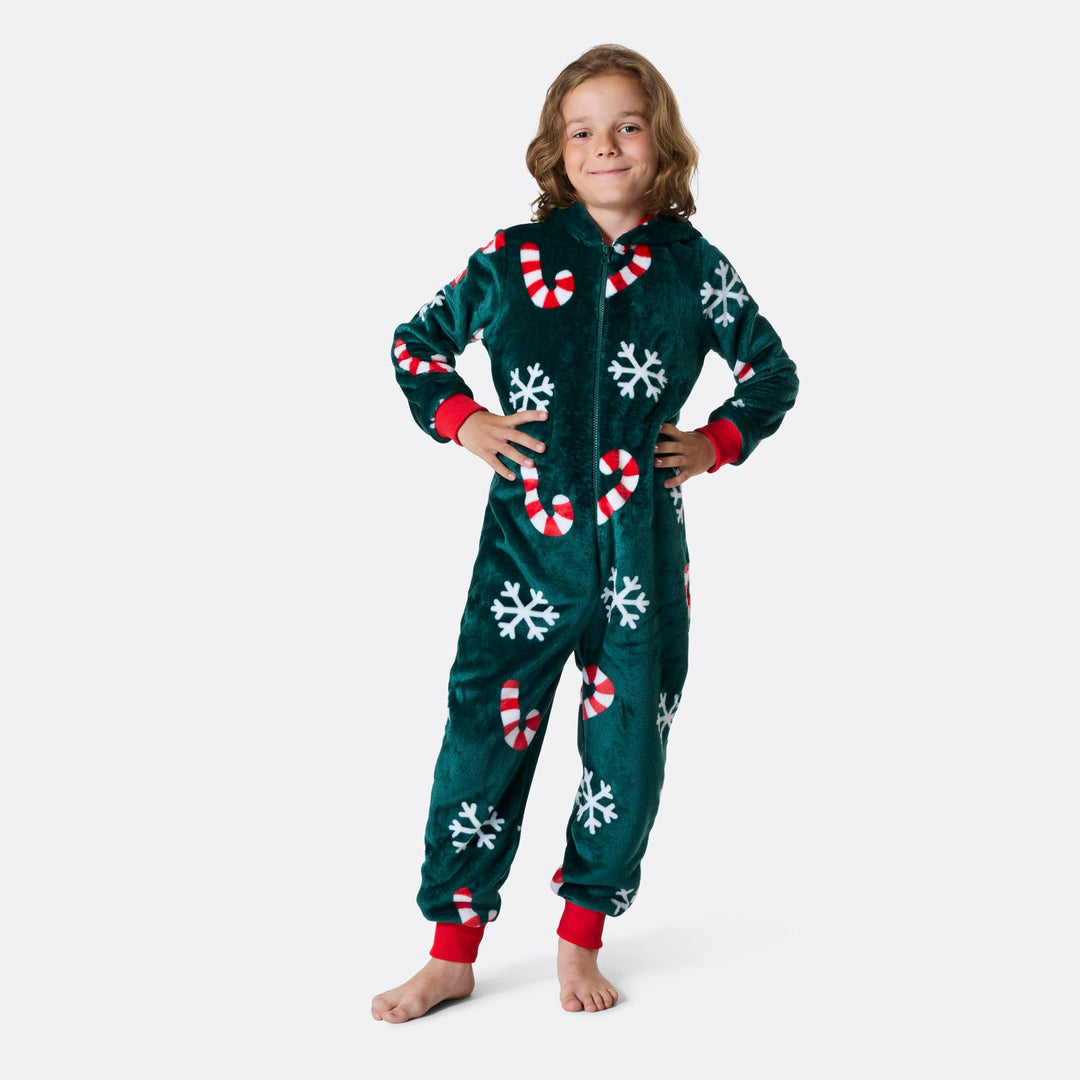 Kids' Candy Cane Onesie