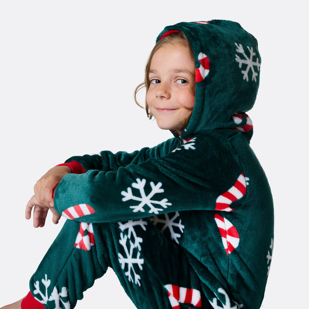 Kids' Candy Cane Onesie