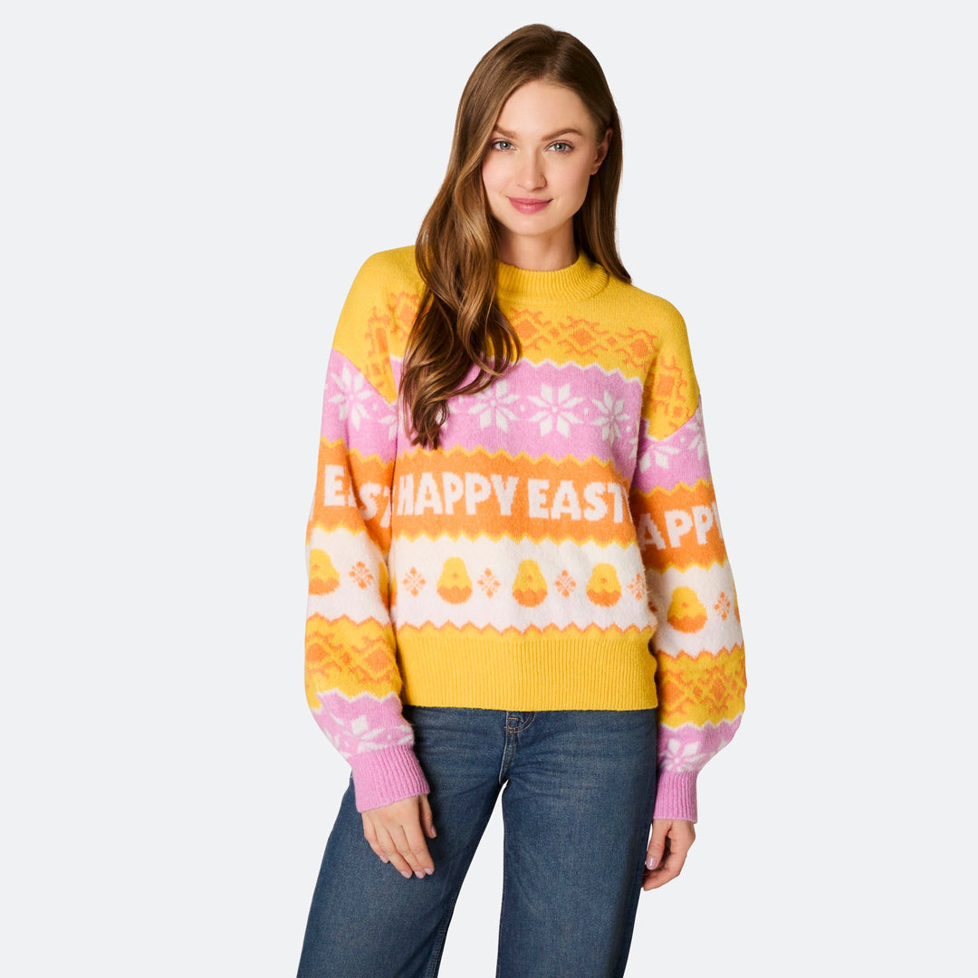 Women's Oversized Easter Sweater