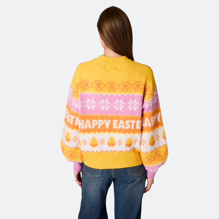 Women's Oversized Easter Sweater