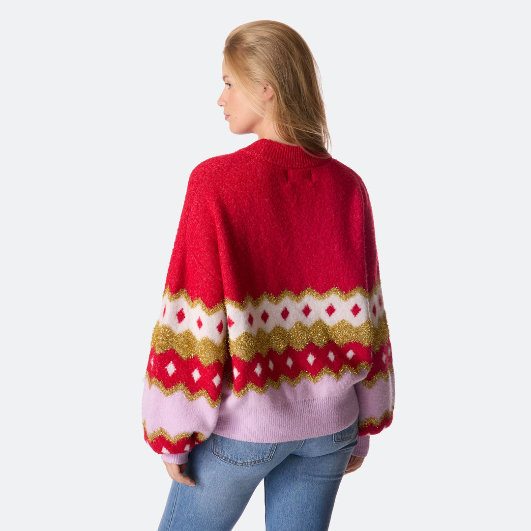 Women's Hohoho Oversized Christmas Sweater