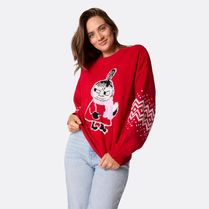 Women's Little My Oversized Christmas Sweater