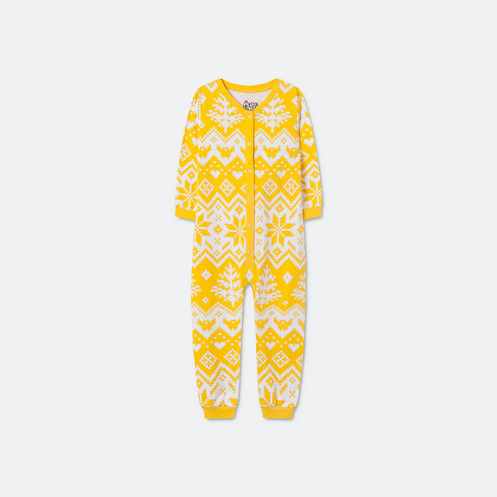 Kids Overall Knit Print Easter Pyjamas