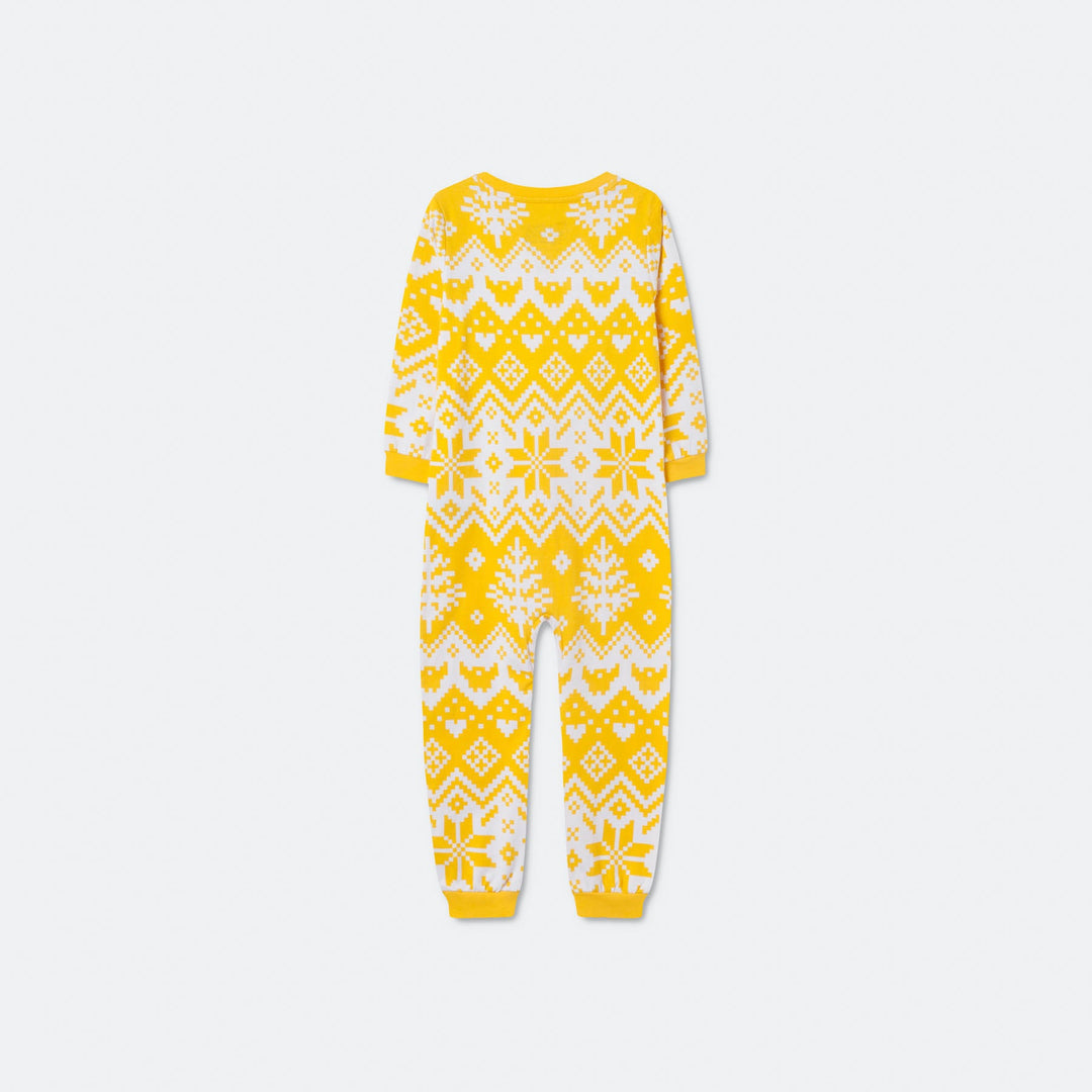 Kids Overall Knit Print Easter Pyjamas