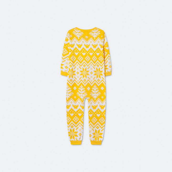 Kids Overall Knit Print Easter Pyjamas