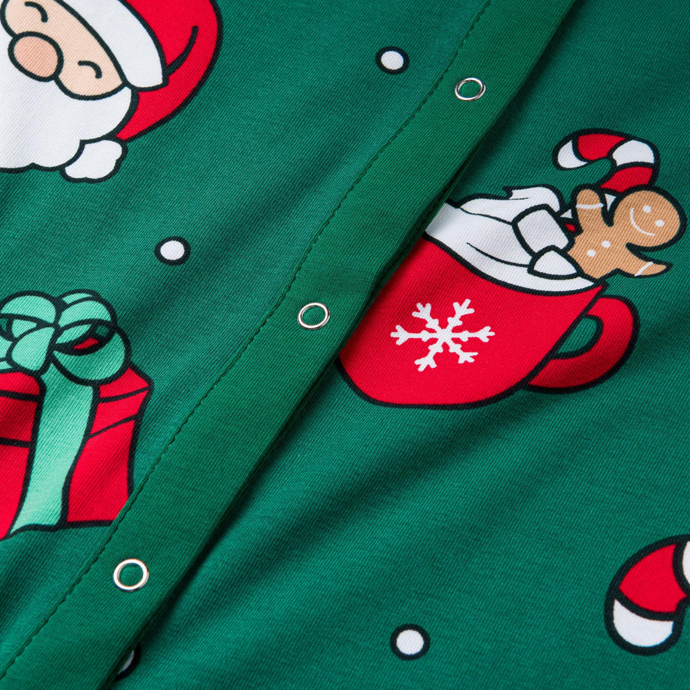 Kids' Green Xmas Overall Christmas Pyjamas
