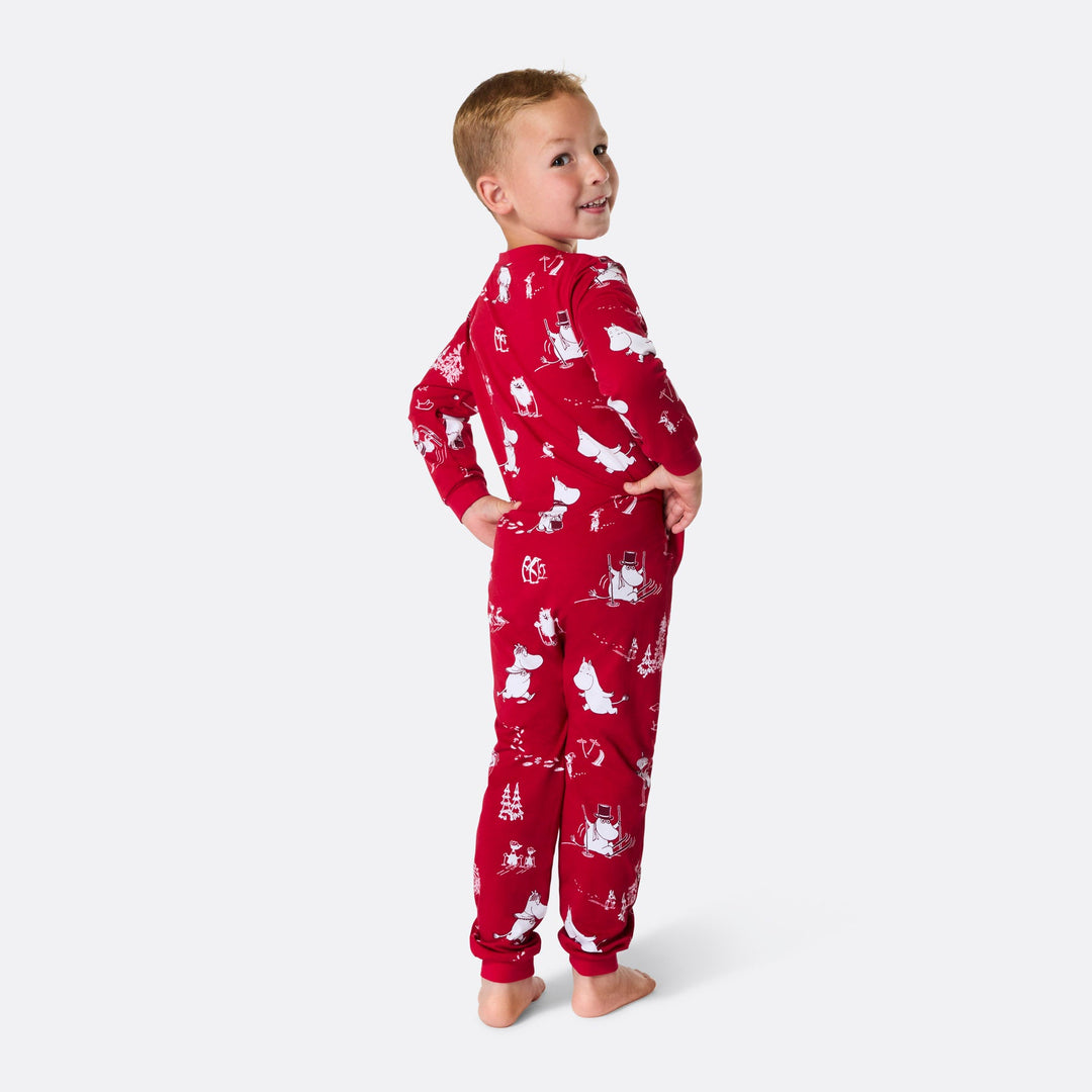 Kids' Moomin Overall Christmas Pyjamas