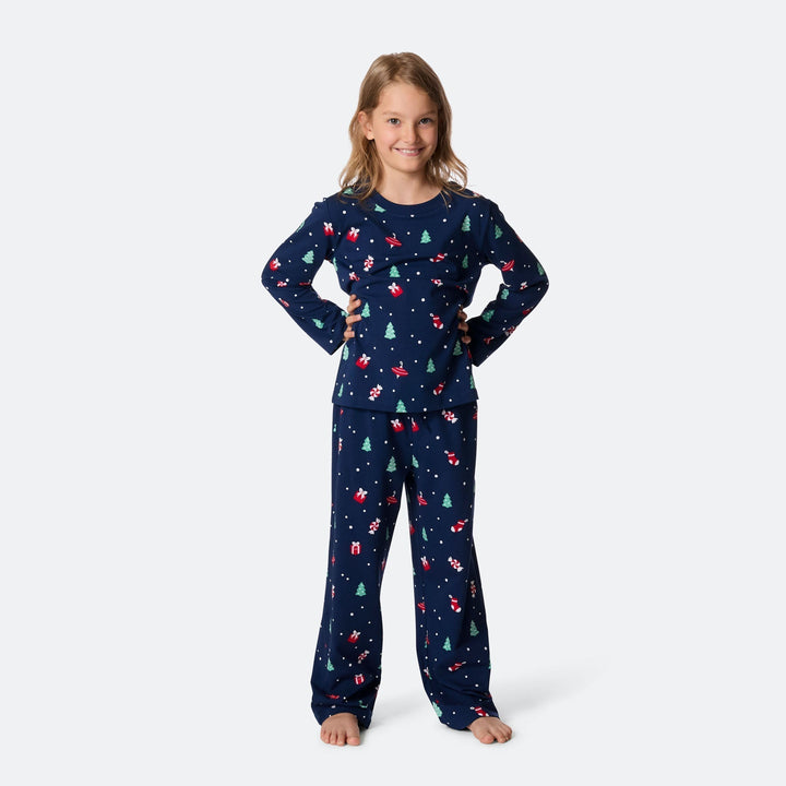Blue Christmas Ornament Christmas Pyjamas Family