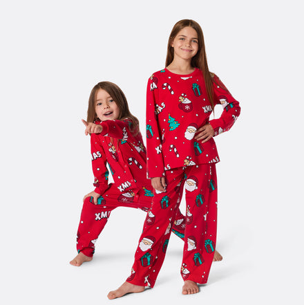 Kids' Red Xmas Christmas Pyjamas