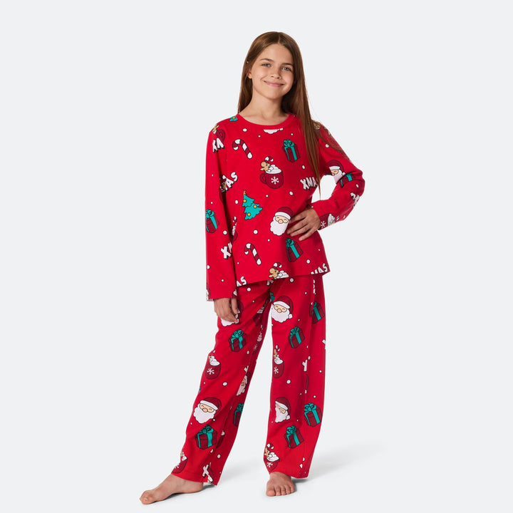 Kids' Red Xmas Christmas Pyjamas