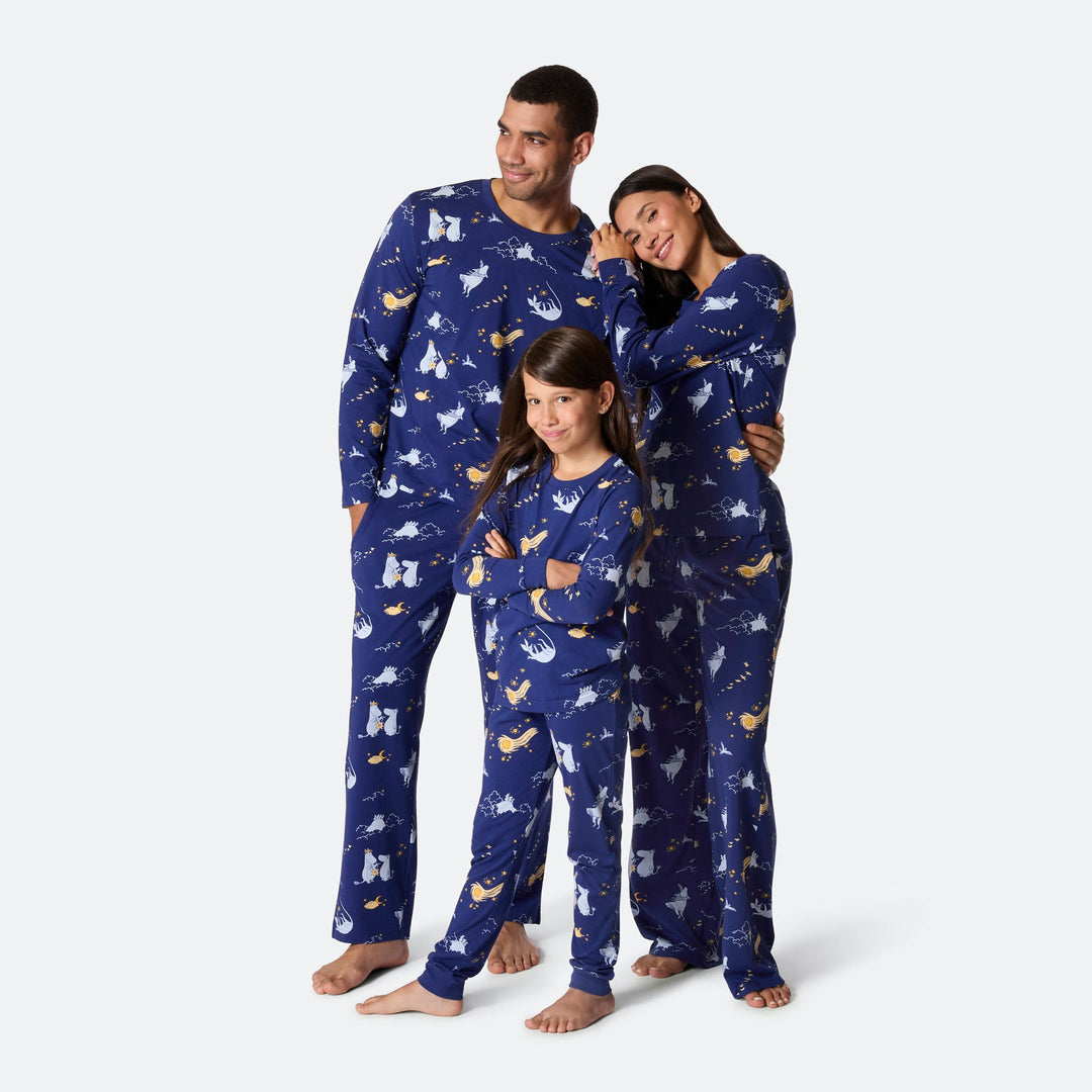 Kids' Comet in Moominland Christmas Pyjamas