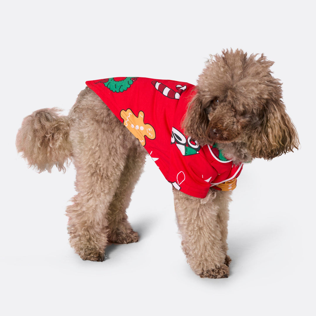 Dogs' Red Hohoho Christmas Pyjamas