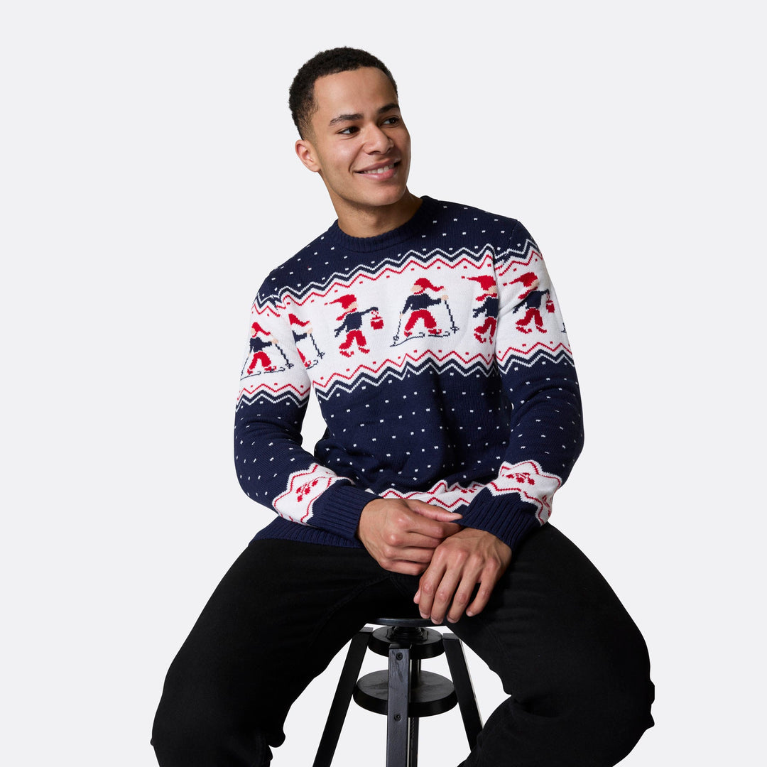 Men's Christmas Scenery Christmas Sweater