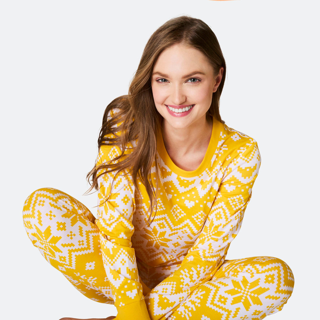 Women's Knit Print Easter Pyjamas